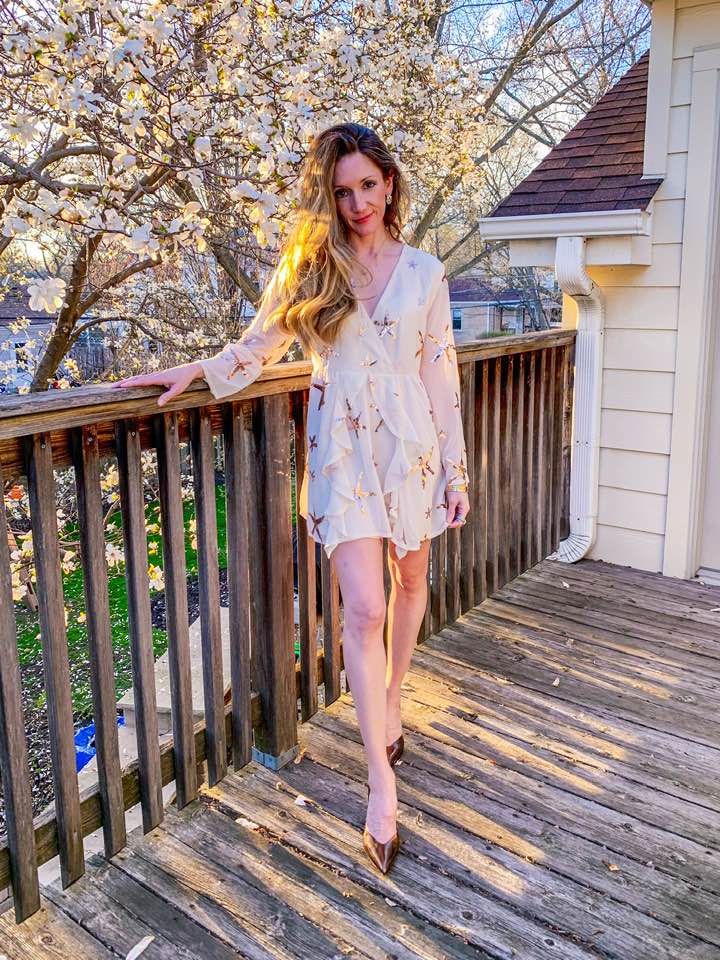 beautiful chic spring dress