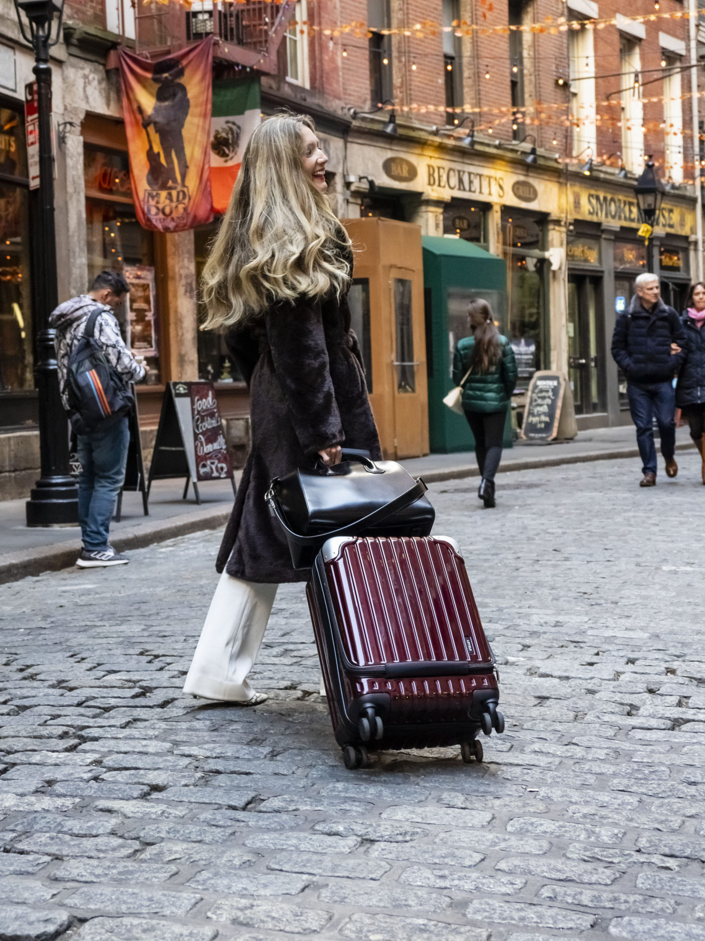 stylish luggage