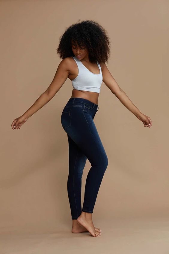 The Best Shapewear Denim - Dancing Mama Style