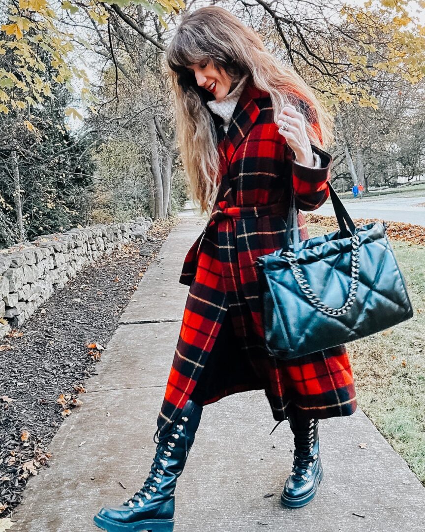 The Best Plaid Coats